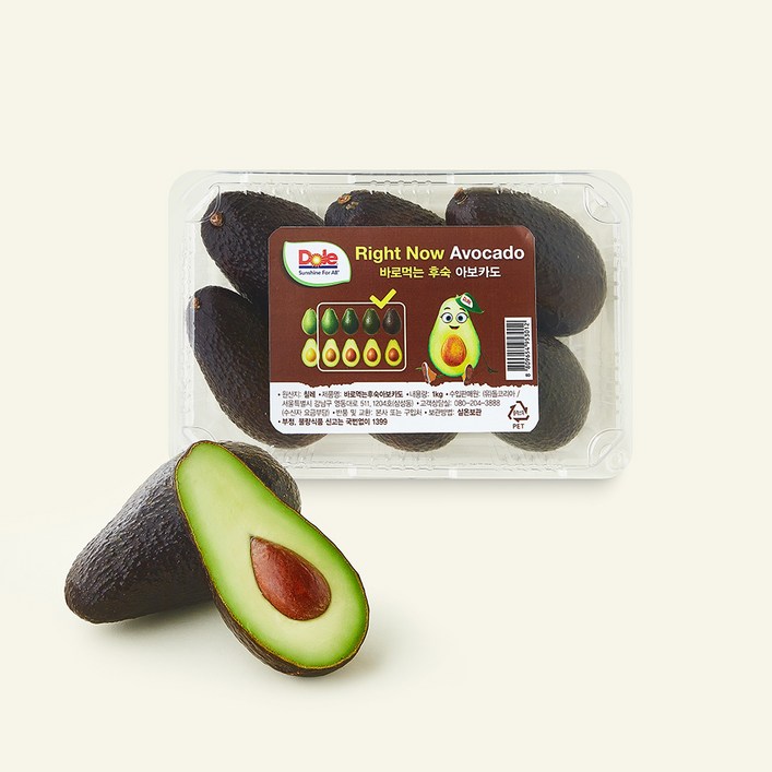 [로켓프레시] Dole 칠레산 Right Now 바로먹는 후숙 아보카도
