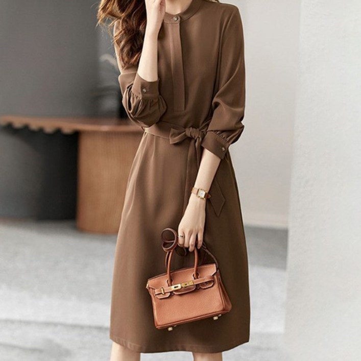 포플러앤씨 스마트 벨트 원피스 빅사이즈 포함