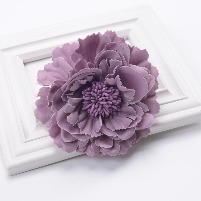 커튼묶기 장미 꽃 커텐집게 12.5cm