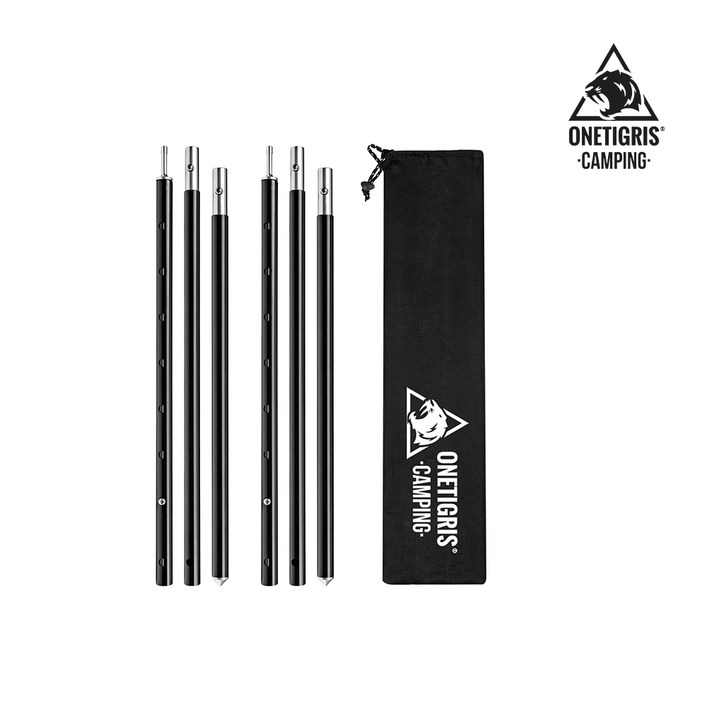 원티그리스 알루미늄 텐트 폴, 1세트