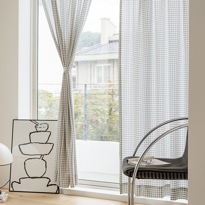 코지체크 먼지없는 나노 가리개커튼