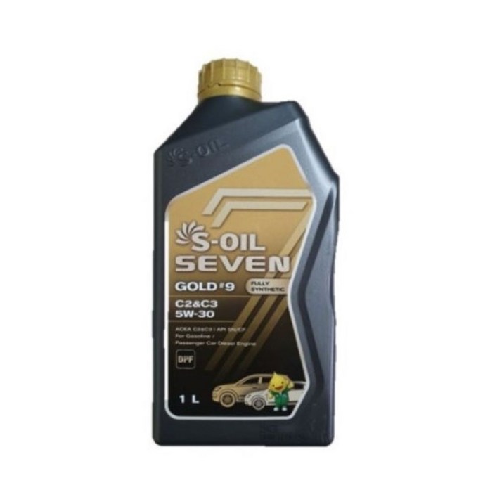 에스오일 엔진오일 7 세븐 골드 #9 C3&C3 5W30 1L 1리터