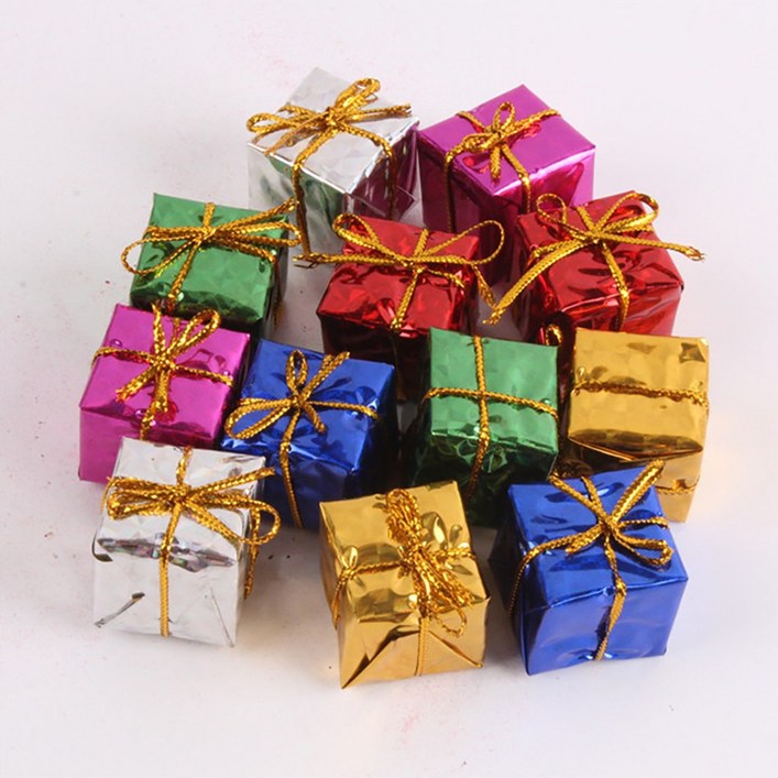 크리스마스 트리 장식 소품 용품 선물 상자 인테리어 성탄절 산타