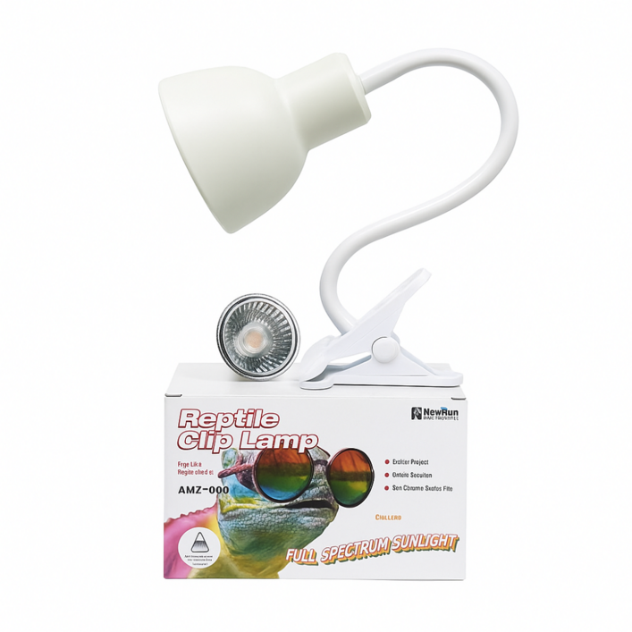 NRC 나팔자바라 파충류소켓C09 UVB UVA램프포함