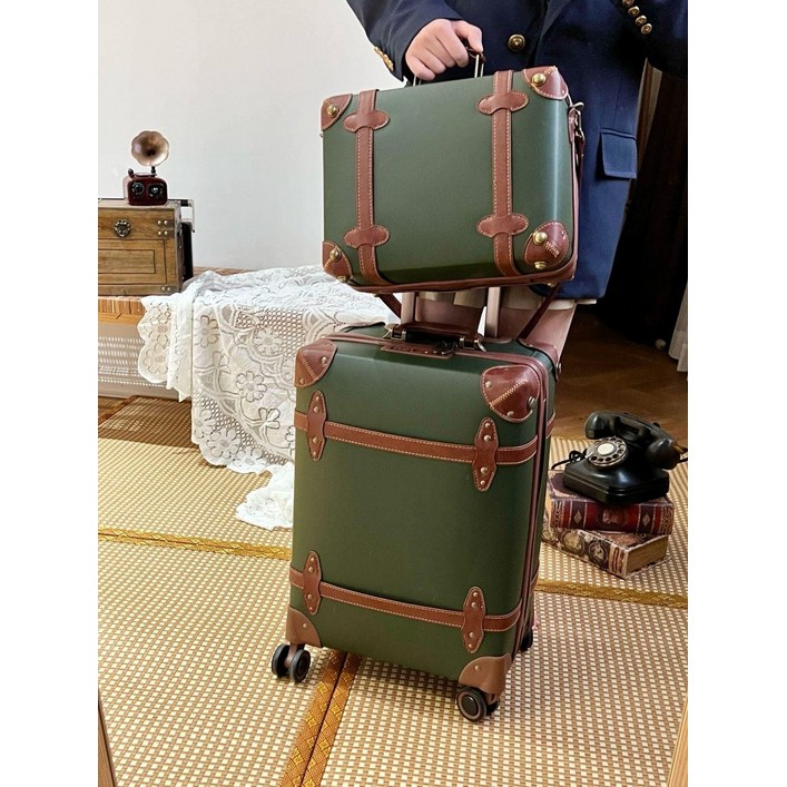빈티지 캐리어 여행용 기내용 여행가방 복고 가방