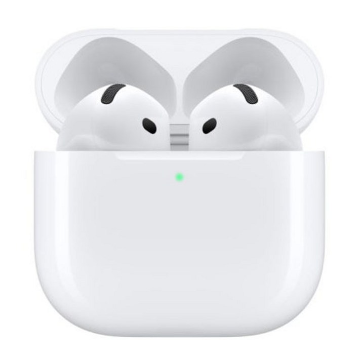 Apple 에어팟 4 케이스 파우치 금일 발송 블루투스 이어폰새제품MXP93KH/A이어폰 케이스, 화이트, gnhj