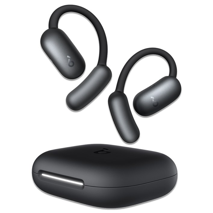 앤커 사운드코어 에어로핏2 블루투스 이어폰, 블랙, A3874