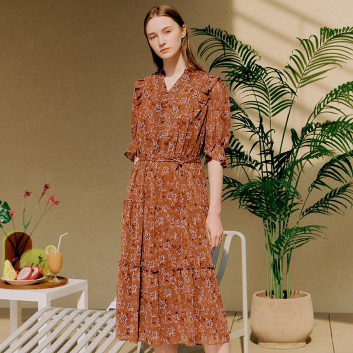 마르조 쉬폰 원피스 QAMFO008