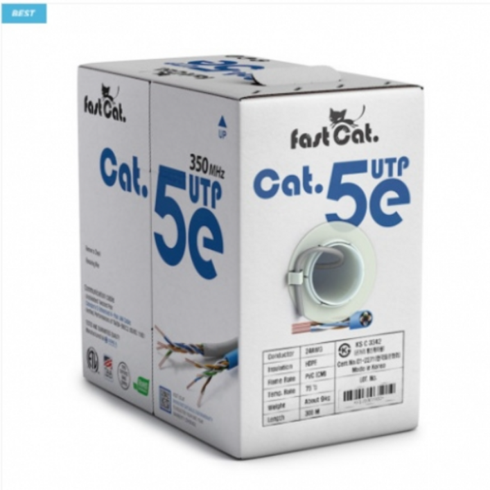 동일전선 CAT.5E 300M UTP케이블 / 옥외형 / 박스 / 검정(B)
