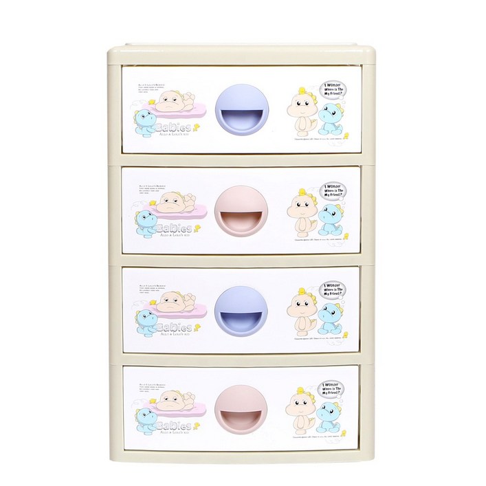 베이비스 4단, 베이지, 4개 베이비스 4단, 베이지, 4개