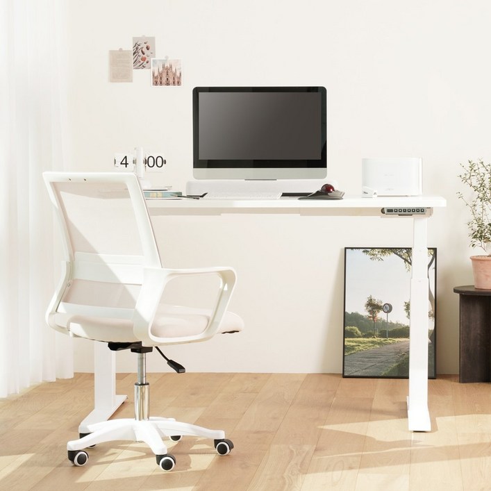 덱스탑 스마트 모션데스크 PRO 전동 듀얼모터 높이조절책상 1400 1600