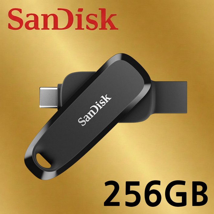 샌디스크 USB 메모리 Phone Drive C타입 OTG 3.2 C6 블랙