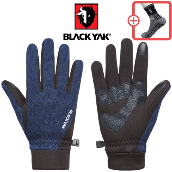 블랙야크 방한 장갑+양말 증정 (여성장갑 남자장갑 스마트폰 터치 장갑)