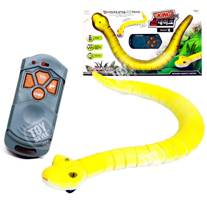 Toy Venture 토키즈 비틀 어린이 RC 완구 뱀 Toy Venture 토키즈 비틀 어린이 RC 완구 뱀