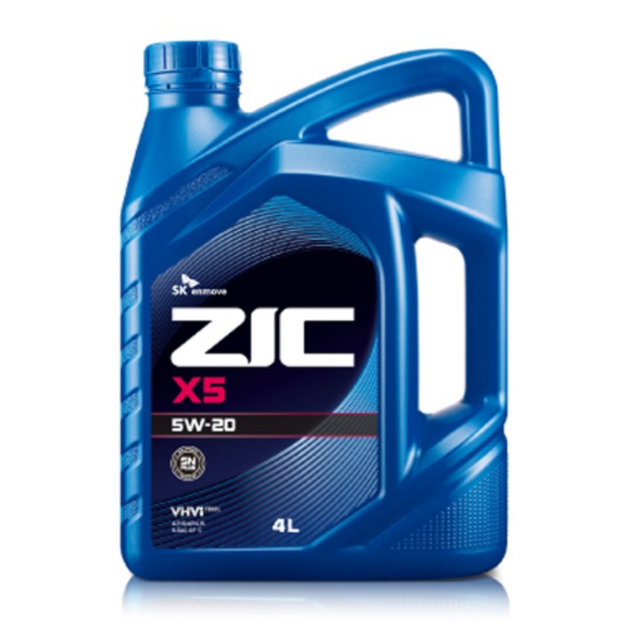 지크 ZIC X5 SN PLUS 5W20 4L 경제적인 엔진오일 가솔린 지크 ZIC X5 SN PLUS 5W20 4L 경제적인 엔진오일 가솔린