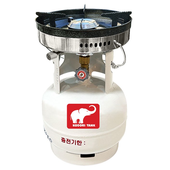 고화력 해바라기버너 코돌이탱크 LPG 3kg 고화력 버너세트, 3kg바람막이일체형코돌이버너미세조절, 1세트