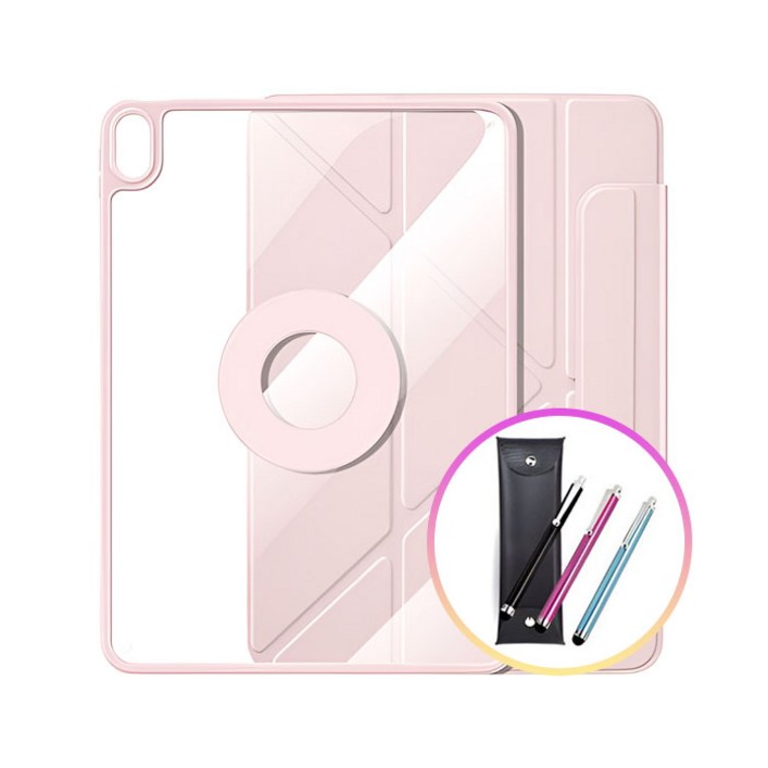 아이패드 프로11 2세대 펜슬수납 분리형 케이스심플 터치펜펜 파우치