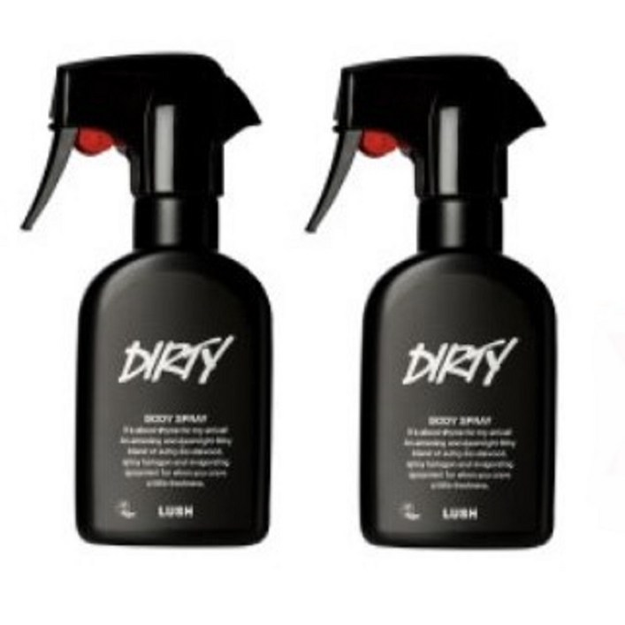 Lush Dirty Body Spray 러쉬 더티 바디스프레이 200mlx2팩 Lush Dirty Body Spray 러쉬 더티 바디스프레이 200mlx2팩