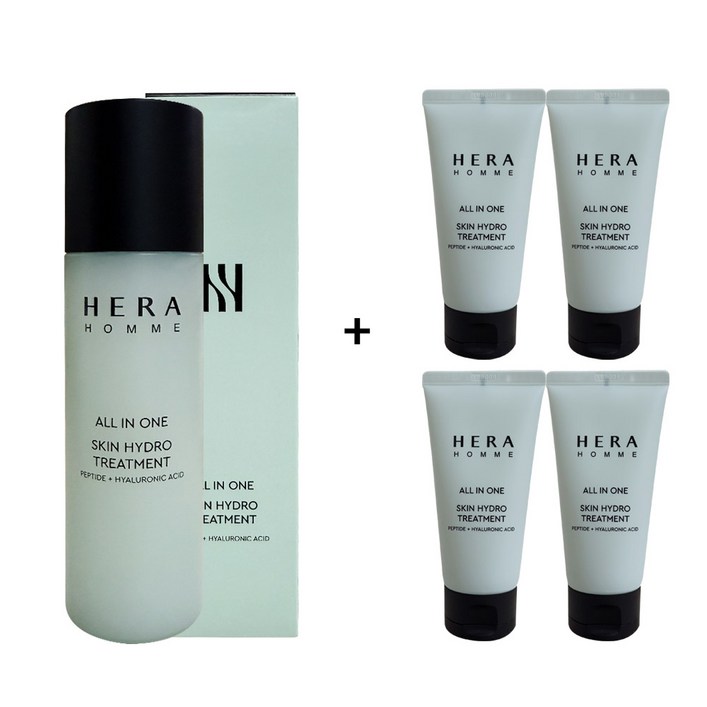 헤라 옴므 스킨 하이드로 트리트먼트 올인원 150ml 헤라 옴므 올인원 75ml x 4개 총300ml 증정