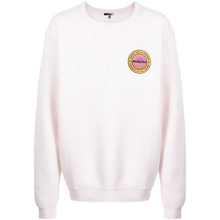 이자벨 마랑 로고 패치 스웨트셔츠