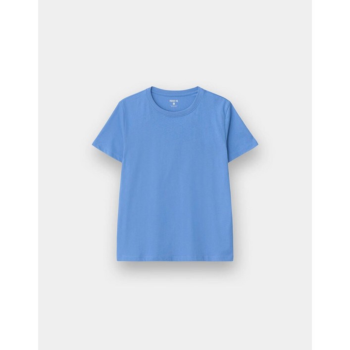 지오다노 여자 퍼팩트 크루넥 반팔티 32 6518