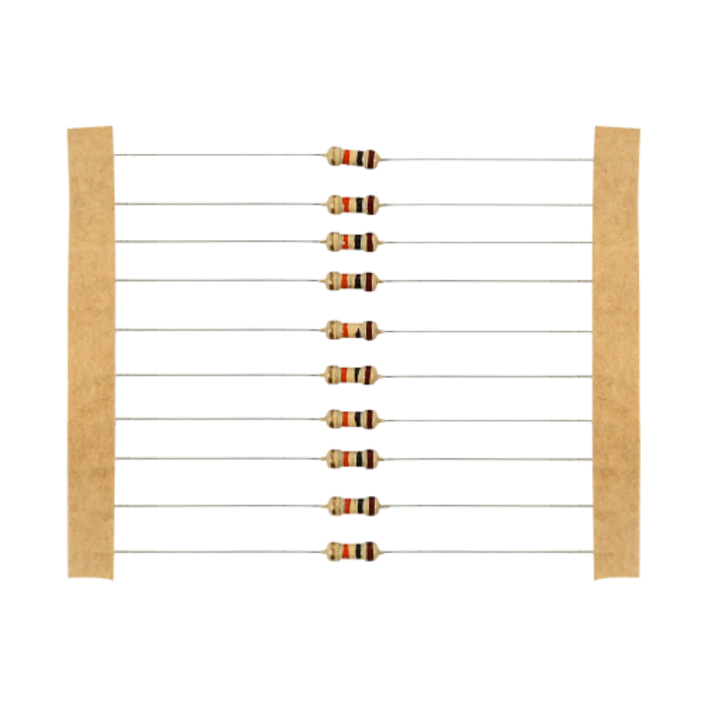 아두이노 14W 5 저항 10K옴 10pcs  Resistor
