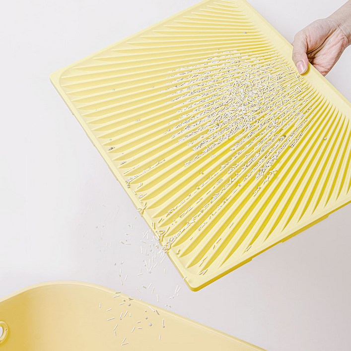 망고 고양이 사막화 방지 매트 화장실 모래 발판 확장가능, 1개, MF917 모래 매트