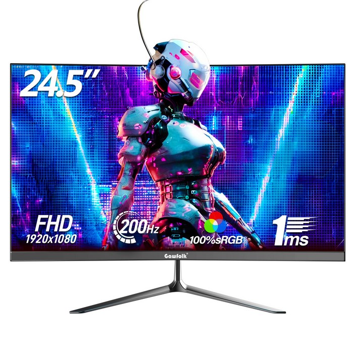 25인치 FHD 200Hz 평면 게이밍 사무용 모니터, IPS 패널, Freesync 지원 스피커 내장 24인치 모니터, 25inch 1K 200Hz, 64cm 25인치 FHD 200Hz 평면 게이밍 사무용 모니터, IPS 패널, Freesync 지원 스피커 내장 24인치 모니터, 25inch 1K 200Hz, 64cm