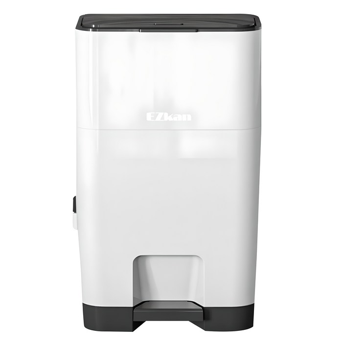 이지캔 종량제봉투 호환 투톤 기저귀 쓰레기통  리필 롤 280 세트, 투톤화이트, 27L
