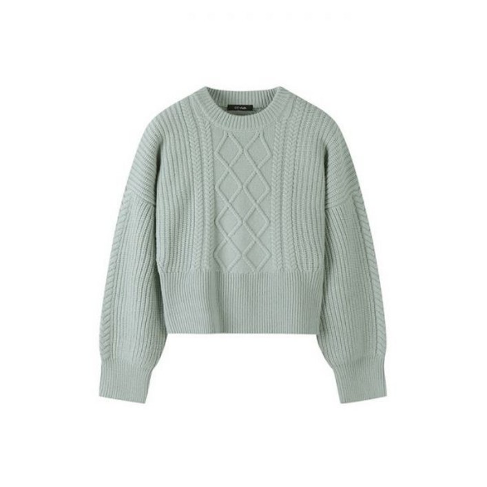 씨씨콜렉트 CC club 케이블 니트 풀오버 MTC234KSK705