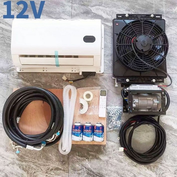 화물차무시동에어컨 DC 캠핑 냉방 냉풍기 휴대용 지게차