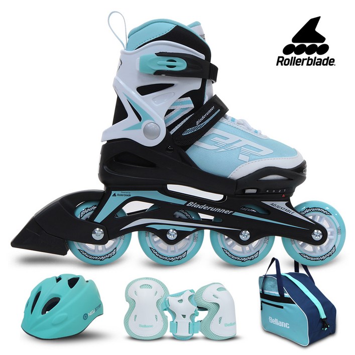 롤러블레이드 피닉스 아동용 인라인스케이트 큐브 풀세트 인라인 헬멧 보호대 가방