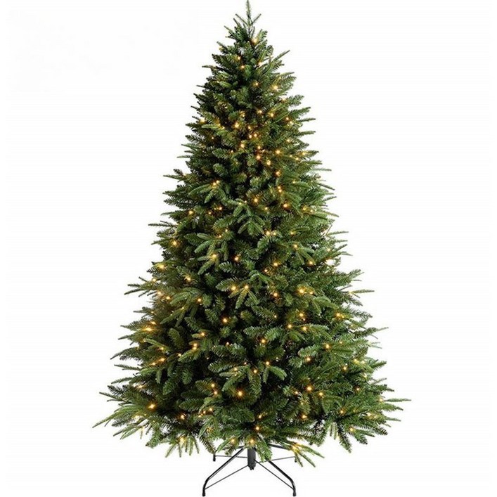 대형 크리스마스 트리 장면 장식 그린 TREE 카페 성탄절 트리나무 꾸미기 무장식트리, 1.5m + 조명