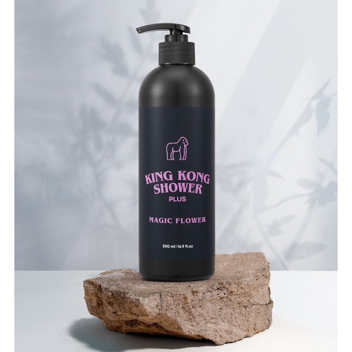 킹콩샤워 강아지 샴푸 매직플라워