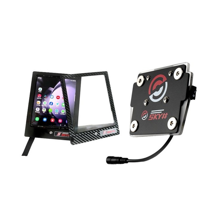 SKY 오픈형2구거치대B1Z폴드방수케이스세트3.4.5.6기종옵션선택
