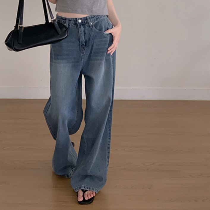 [메이빈스][6천장돌파/무료배송/MADE] 첼니 와이드 데님 팬츠(숏,롱)(+NEW컬러)