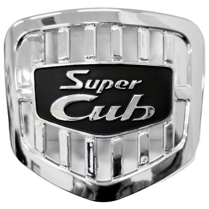 18-22년 혼다 슈퍼커브 110 프론트 엠블렘 엠블럼 무가공 혼커버 크롬 튜닝