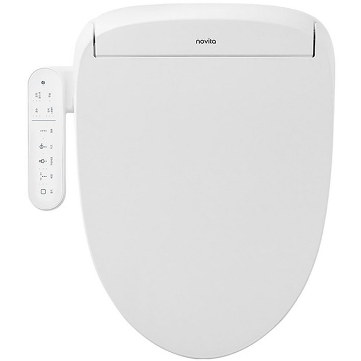 노비타 IPX7 방수 직수 공기방울 연속 온수 세정 비데 BD-ECS3-01SB