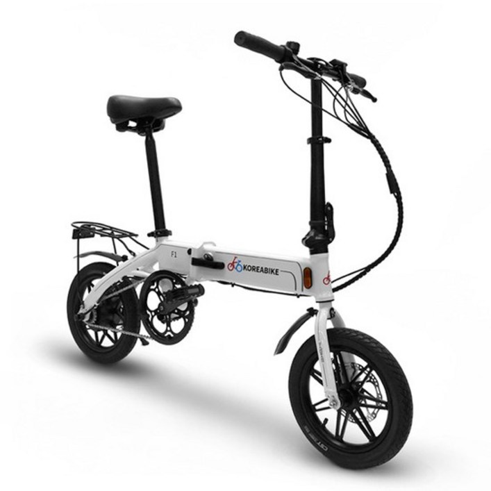 접이식 컴팩트 전기 자전거 미니벨로 F1 코리아바이크