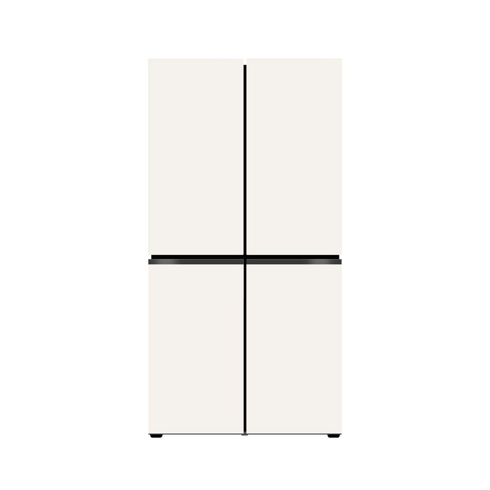 [LG전자] 디오스 오브제컬렉션 글라스 6도어 냉장고 (M873GBB252)
