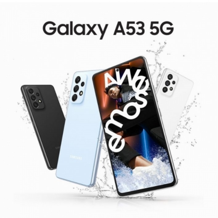 삼성전자 갤럭시 A53 5G 128GB 공기계 중고폰 자급제폰 리퍼폰 SMA536N, 어썸 블루, 128GB