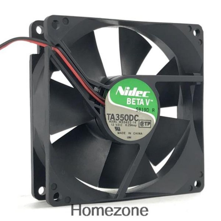 TA350DC M33422-16 12V 0.29A 92x92x25MM 일본 Nidec 냉각 팬용
