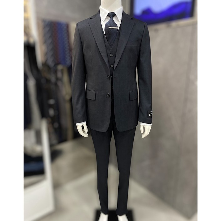 리버클래시 25S/S 네이비 울 스판 슬림핏 싱글 정장(LLM11509, LLM13509)_DG