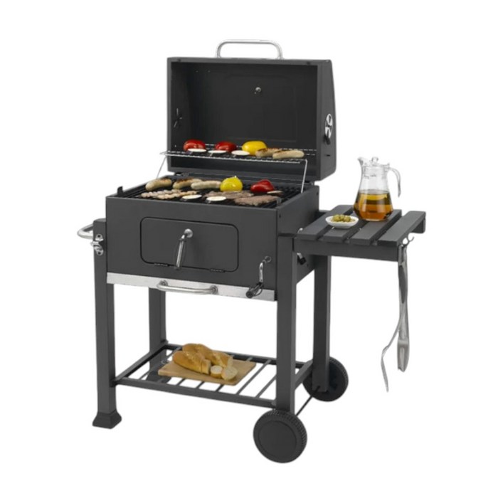 카나모 대형 바베큐그릴 캠핑 화로대 정원 화로 야외 숯불 훈제 직화