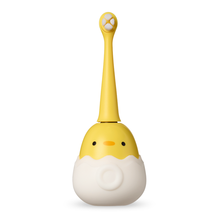 치카프렌즈 어린이 음파 전동 칫솔, 1개, 병아리 옐로우, 병아리 치카