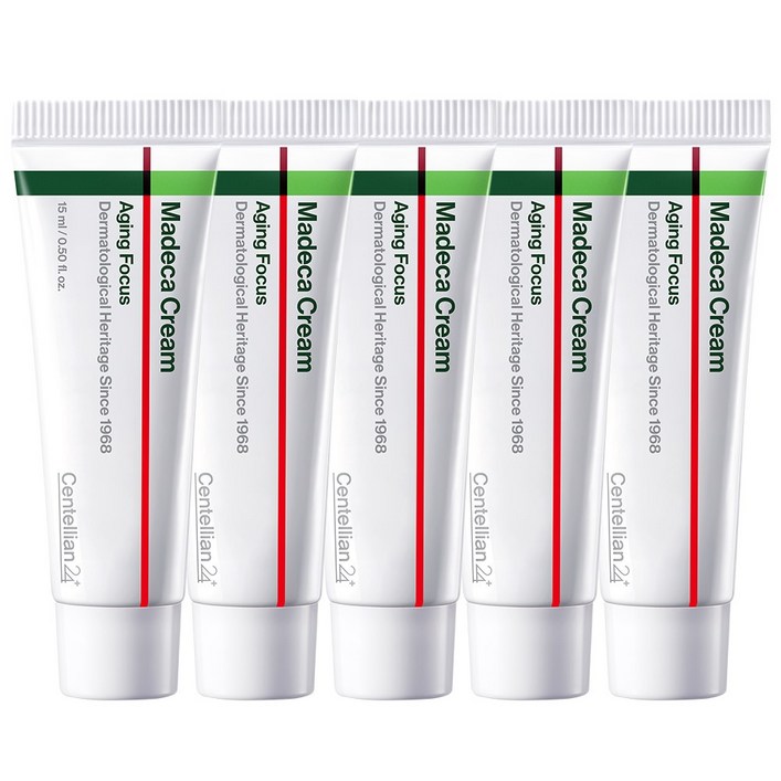 2026 최신상 센텔리안24 마데카크림 에이징 포커스, 15ml, 5개