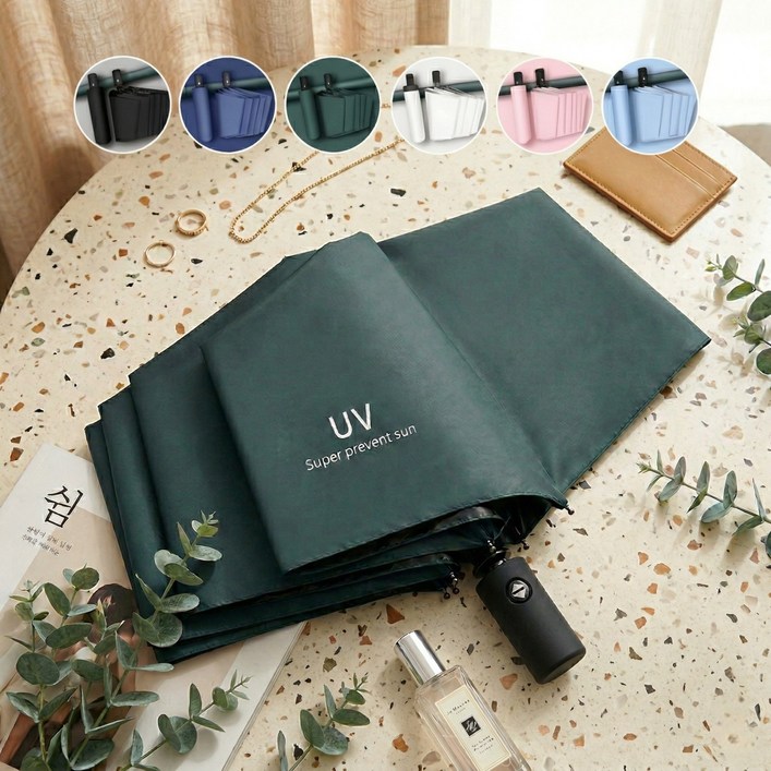 브리즈하우스 3단 자동 양산 원터치 우산 자외선차단