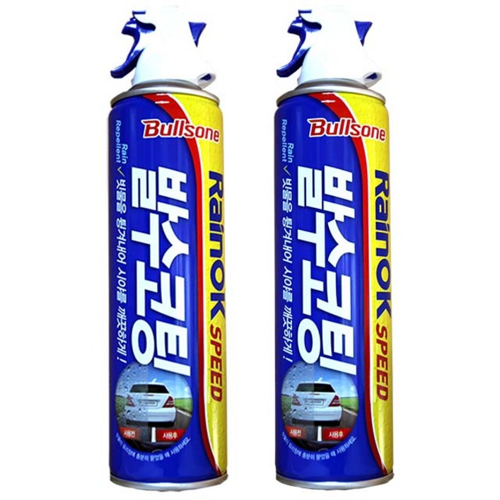 불스원 co불스원 레인OK 스피드 발수코팅 2개입 유리코팅제, 2개, 380ml, 2개