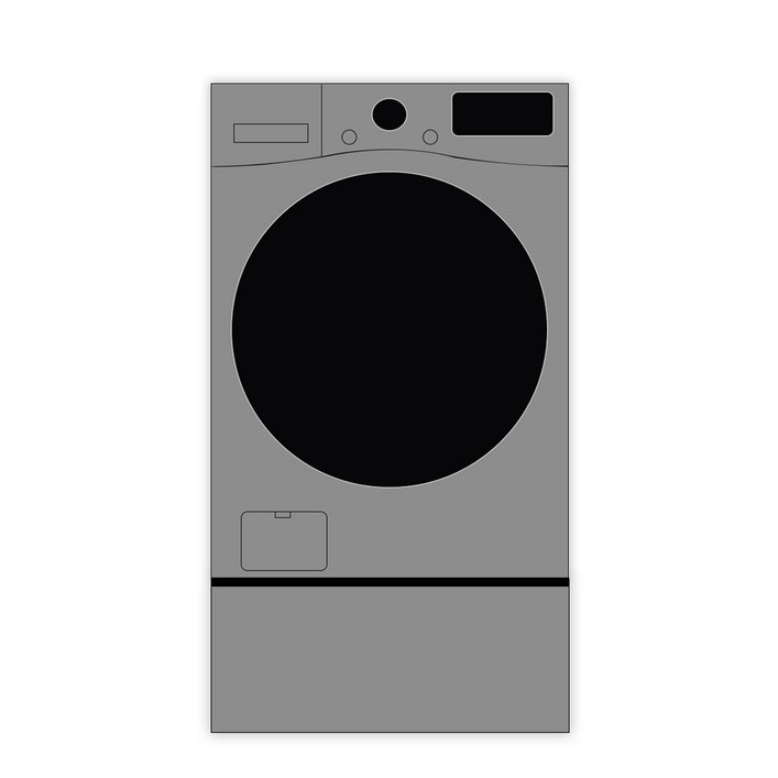 LG전자 트롬 세탁기 + 오브제컬렉션 미니워시 F24VDSPX 24kg + 4kg 세트 방문설치