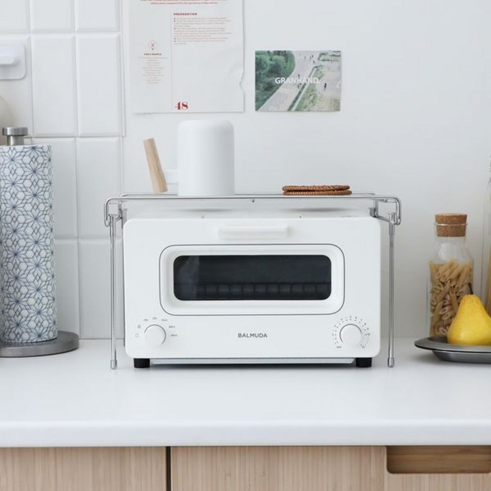 아트박스/이비자 스텐 다용도 발뮤다 토스터기 선반